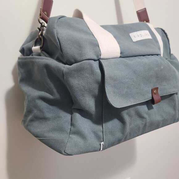 Birdling Canvas Weekender Bag Slate - Picture 7 of 10